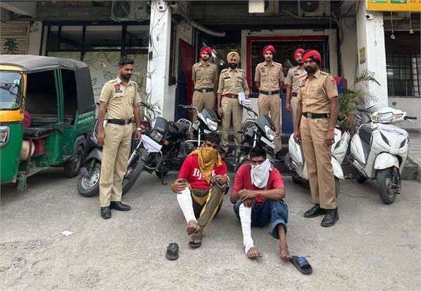 three people arrested for incidents of theft and robbery