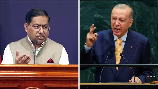 urkish president has no right to speak on matters concerning india  s sovereignty