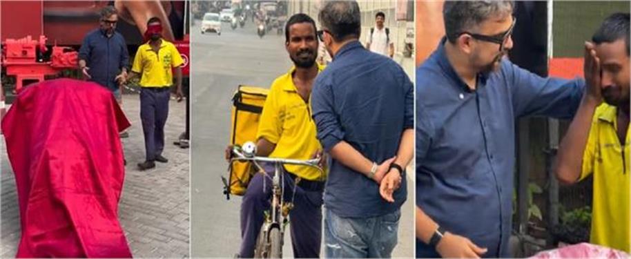 Blinkit ਡਿਲੀਵਰੀ ਏਜੰਟ ''ਤੇ ਮਿਹਰਬਾਨ ਹੋਏ ਅਨੰਤ ਅੰਬਾਨੀ, ਦੀਵਾਲੀ ਦਾ ਦਿੱਤਾ ਅਨੋਖਾ ਤੋਹਫ਼ਾ
