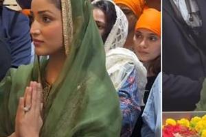 yami gautam dhar seeks divine blessings at patna sahib gurudwara