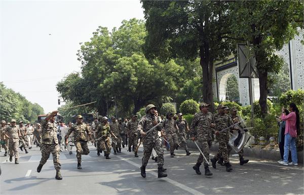 cjp protest  akashvani bhavan
