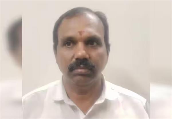 temple  land  dmk leader  arrested  tamil nadu