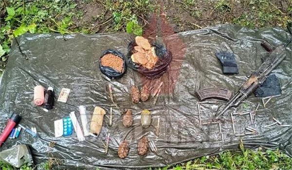 poonch  terrorist hideout  security forces  jammu