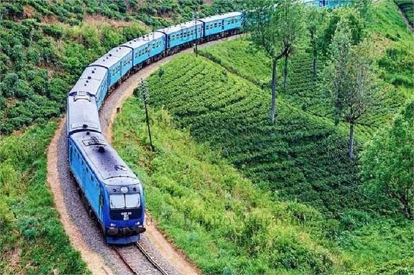 ailway line resumes