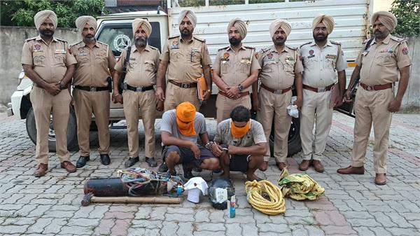atm robbery gang busted  2 arrested 