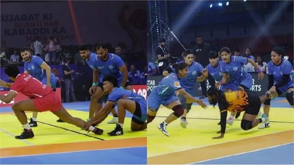commonwealth kabaddi championship  indian begin with a win