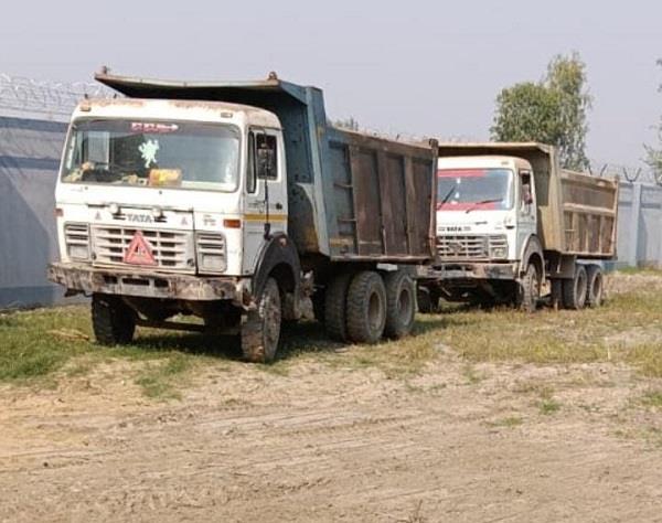 joint operation by mining department against illegal mining in pathankot