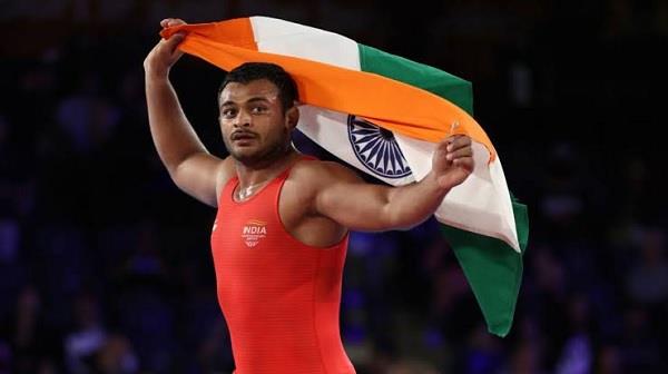 asian games  deepak punia wins bronze medal in wrestling