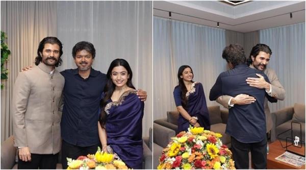 rashmika mandanna and vijay deverakonda meet tamil nadu chief minister