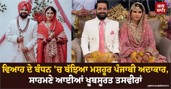 famous punjabi actor ties the knot