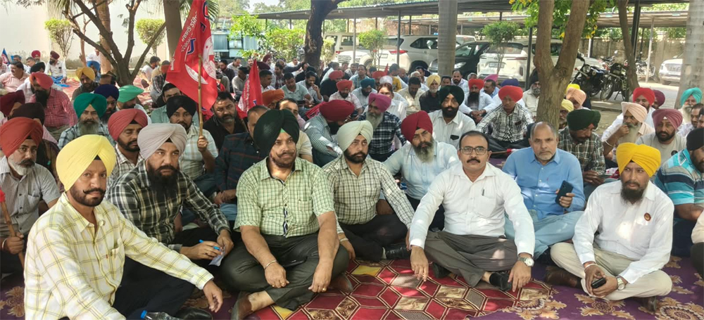 ਮੁਲਾਜ਼ਮਾਂ ਨੇ ਸਮੂਹਿਕ ਛੁੱਟੀ ਲੈ ਕੇ ਰਚਿਆ ਇਤਿਹਾਸ, ਠੱਪ ਰਿਹਾ ਵੱਖ-ਵੱਖ ਵਿਭਾਗਾਂ ਦਾ ਕੰਮ