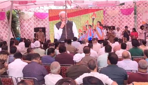 bjp organizes seva jyoti yatra on completion