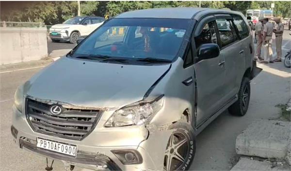 horrific accident on a flyover in jalandhar