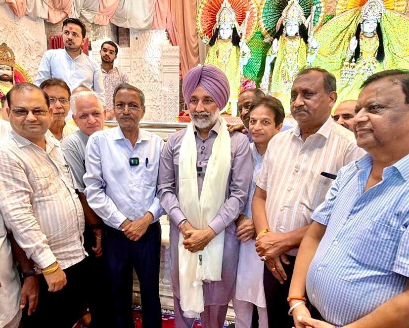 ''ਮਹਾਰਾਜਾ ਅੱਜ ਸਰੋਵਰ'' ਦੇ ਵਿਕਾਸ ਲਈ ਪ੍ਰਾਜੈਕਟ ਨੂੰ ਸਿਧਾਂਤਕ ਮਨਜ਼ੂਰੀ, ਸਤਨਾਮ ਸਿੰਘ ਸੰਧੂ ਦਾ ਹੋਇਆ ਸਨਮਾਨ