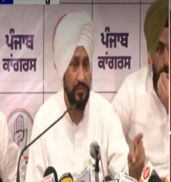 mp charanjit singh channi statement on parwinder singh jhota case