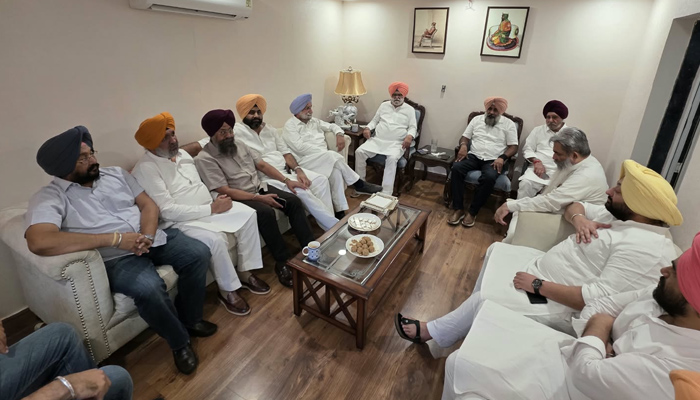 ਪੰਜਾਬ ਕਾਂਗਰਸ ਦੇ ਨਵ-ਨਿਯੁਕਤ ਪ੍ਰਧਾਨ ਪਰਗਟ ਸਿੰਘ ਨੇ MP ਸੁਖਜਿੰਦਰ ਰੰਧਾਵਾ ਨਾਲ ਕੀਤੀ ਮੁਲਾਕਾਤ