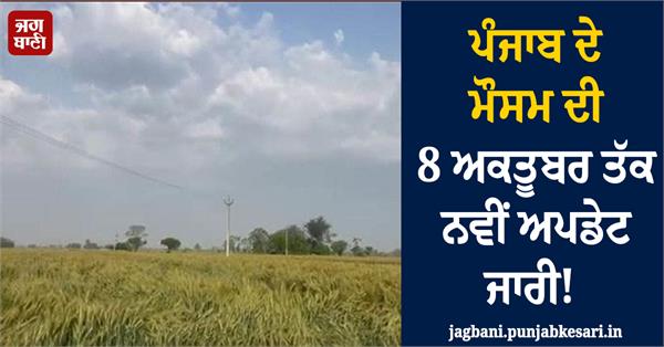 weather department issues major on punjab weather