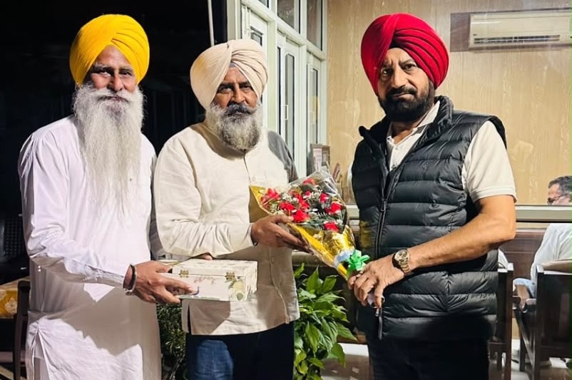 ਇੰਡੀਅਨ ਓਵਰਸੀਜ਼ ਕਾਂਗਰਸ ਜਰਮਨੀ ਦੇ ਪ੍ਰਧਾਨ ਵੱਲੋਂ  ਪੰਜਾਬ ਪ੍ਰਧਾਨ ਨਾਲ ਮੁਲਾਕਾਤ