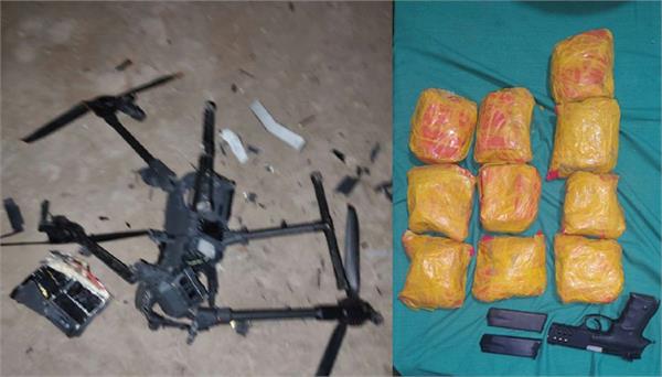 drone crashes at icp attari