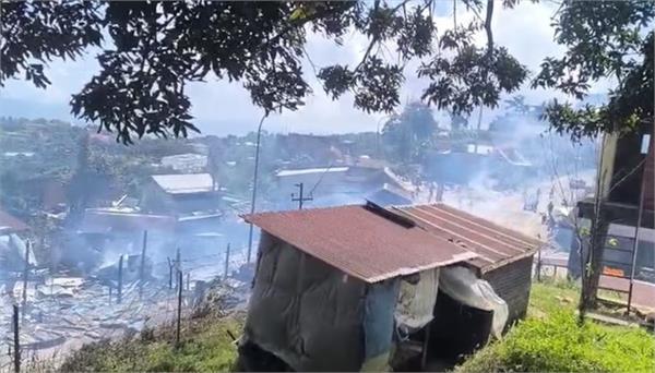 violence flares up again in manipur