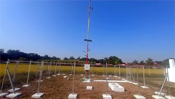 automatic weather station started at pau research center in gurdaspur