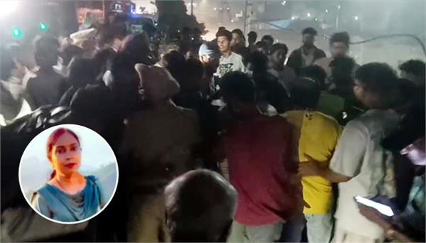 woman on crushed by unidentified vehicle