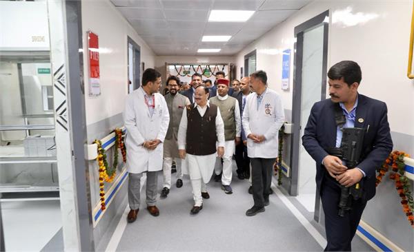 himachal gets 2 cancer centers thanks to nadda