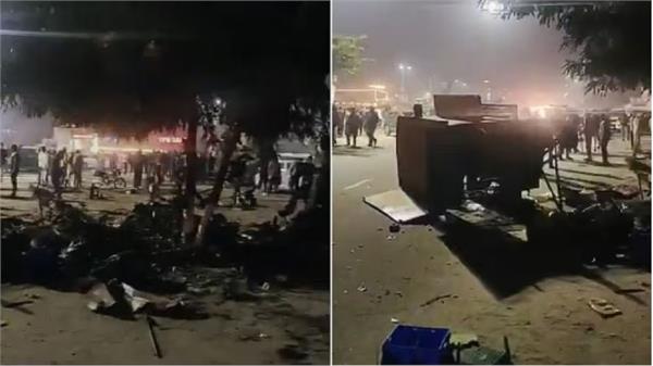 audi wreaks havoc in jaipur