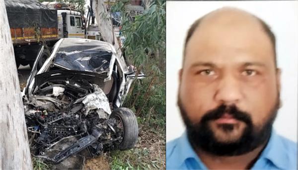 person going home from dubai met with an accident on malsian road