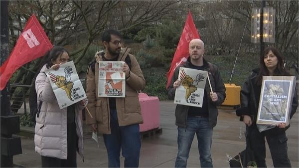 mixed reactions from venezuelans living in canada after us attack