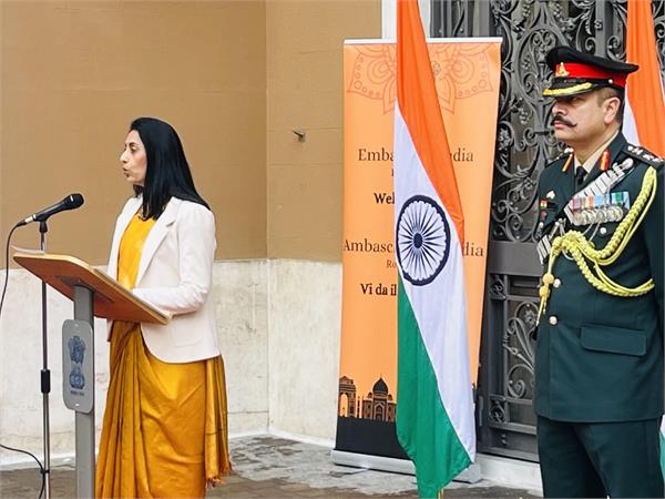 indian community in rome celebrates republic day