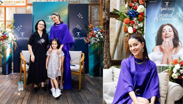 tanishq announces ananya pandey as the new face of brand