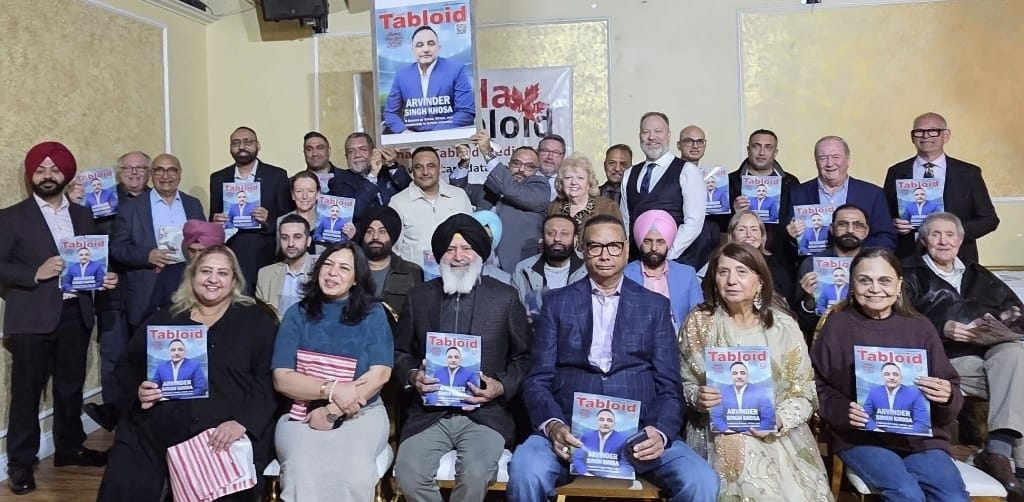 ਉੱਘੇ ਕਾਰੋਬਾਰੀ ਅਰਵਿੰਦਰ ਖੋਸਾ ਨੂੰ ਸਮਰਪਿਤ ''ਕੈਨੇਡਾ ਟੈਬਲੋਇਡ'' ਮੈਗਜ਼ੀਨ ਦਾ 48ਵਾਂ ਅੰਕ ਜਾਰੀ