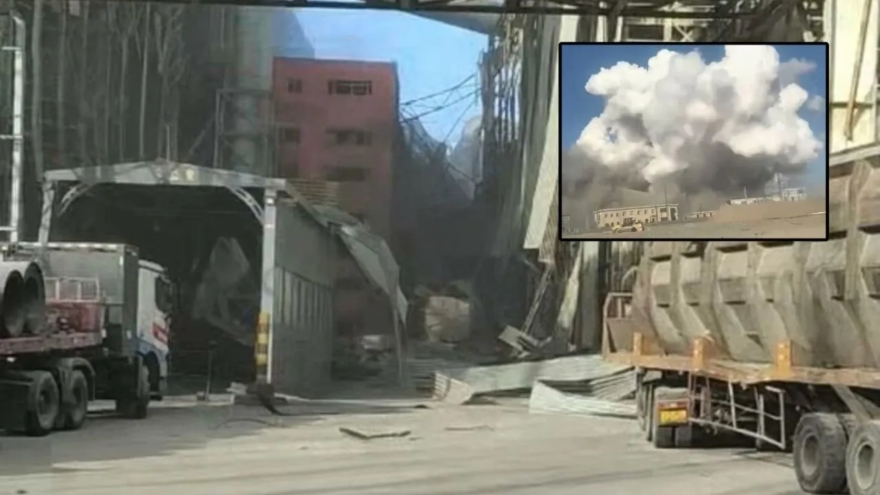 ਚੀਨ ਦੇ ਸਟੀਲ ਪਲਾਂਟ ''ਚ ਵੱਡਾ ਧਮਾਕਾ: 2 ਲੋਕਾਂ ਦੀ ਮੌਤ, ਧਮਾਕੇ ਨਾਲ ਹਿੱਲੀਆਂ ਇਮਾਰਤਾਂ