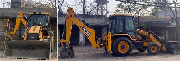 police raid on illegal sand mining business in sutlej river