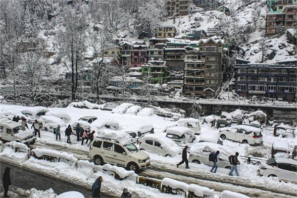 himachal pradesh  snowfall  rain  government  alert
