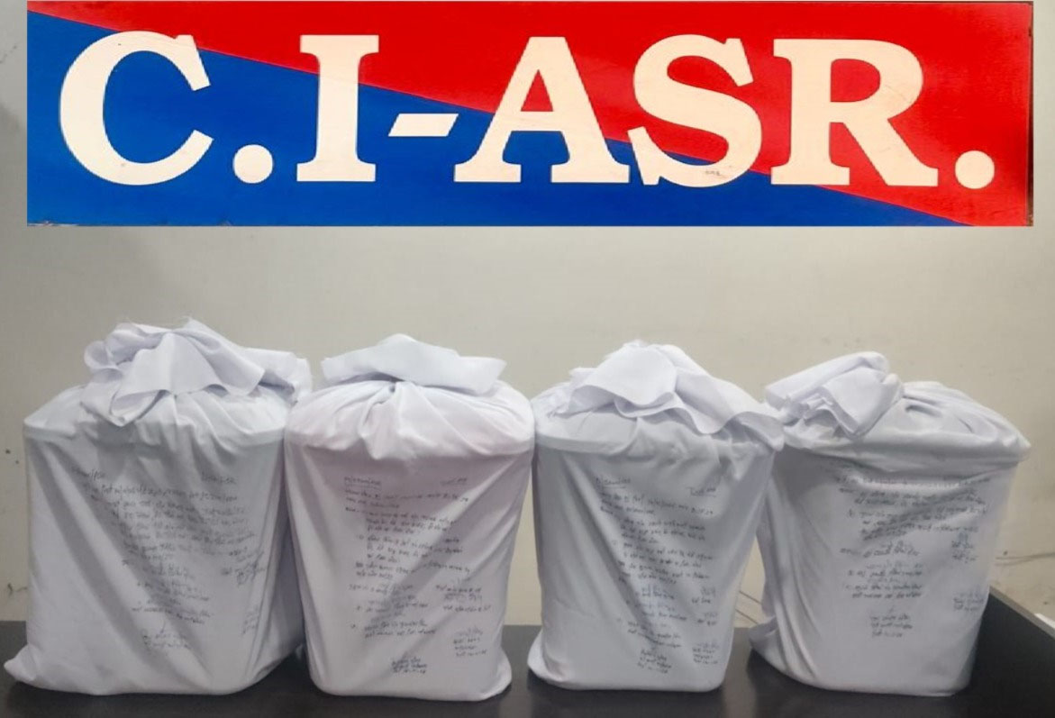 ਪਾਕਿਸਤਾਨ ਤੋਂ ਆਈ 40 ਕਿਲੋ ਹੈਰੋਇਨ ਸਮੇਤ 4 ਗ੍ਰਿਫ਼ਤਾਰ