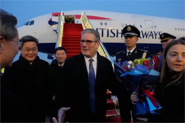 british pm starmer meets president xi jinping in beijing