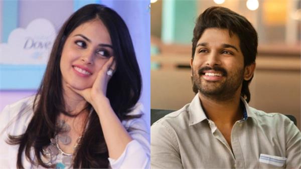 genelia deshmukh praises allu arjun