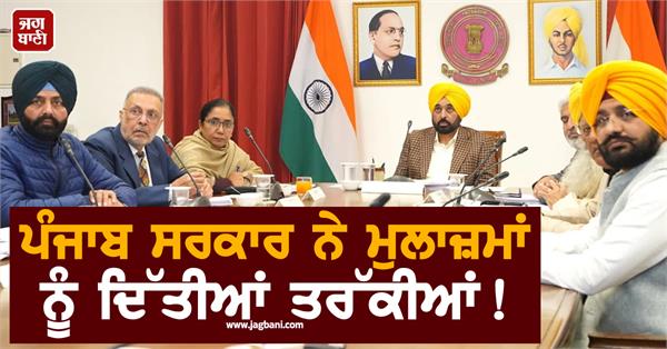 punjab employees promotions