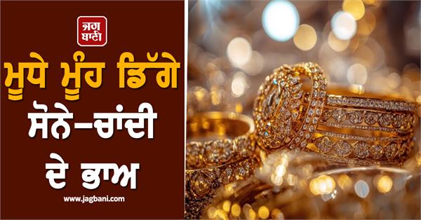 gold and silver prices have fallen sharply know how much