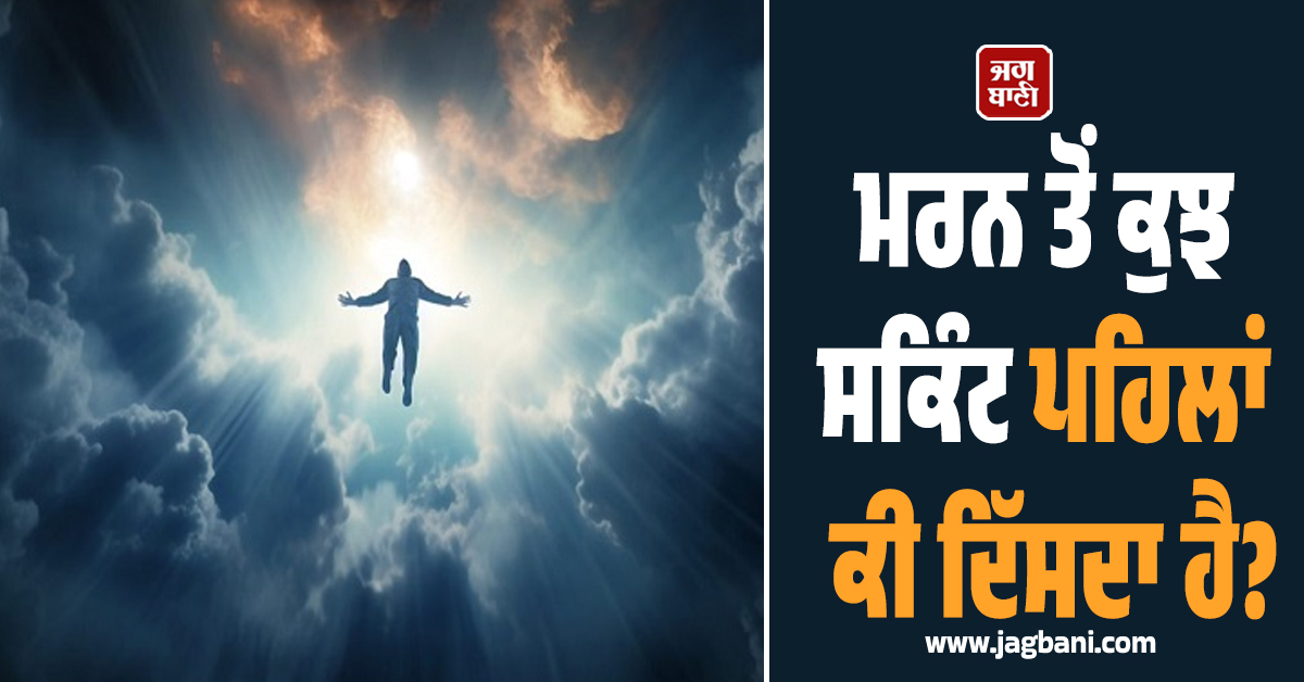 ਮਰਨ ਤੋਂ ਕੁਝ ਸਕਿੰਟ ਪਹਿਲਾਂ ਕੀ ਦਿੱਸਦਾ ਹੈ? ਰਿਸਰਚ 'ਚ ਸਾਹਮਣੇ ਆਈ ਹੈਰਾਨੀਜਨਕ ਸੱਚਾਈ