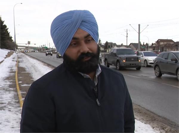 taxi driver hardeep singh storm cab delivery