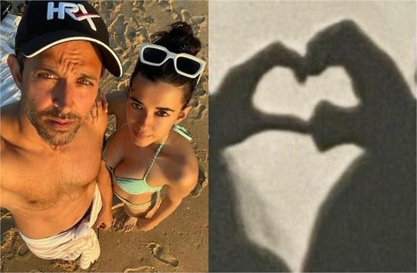 hrithik roshan new year entry girlfriend saba azad