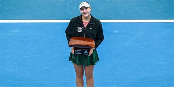 mirra andreeva wins adelaide international title