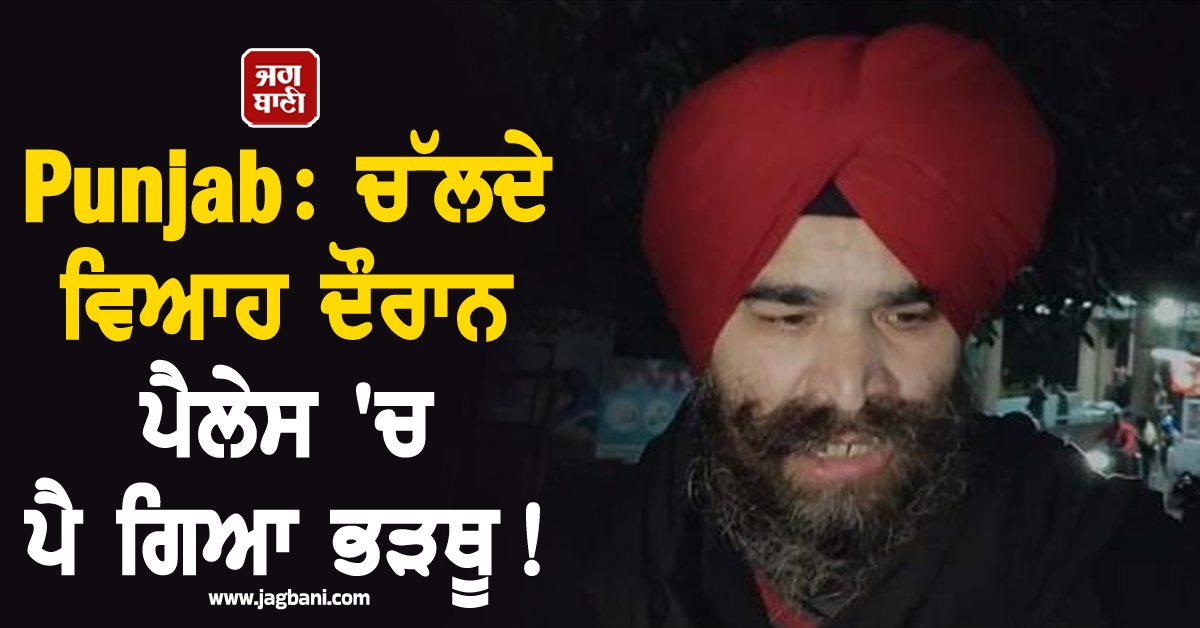 Punjab: ਚੱਲਦੇ ਵਿਆਹ ਦੌਰਾਨ ਪੈਲੇਸ 'ਚ ਪੈ ਗਿਆ ਭੜਥੂ ! ਬਾਊਂਸਰਾਂ ਨੇ ਕੁੱਟ 'ਤੇ ਵਾਜਿਆਂ ਵਾਲੇ