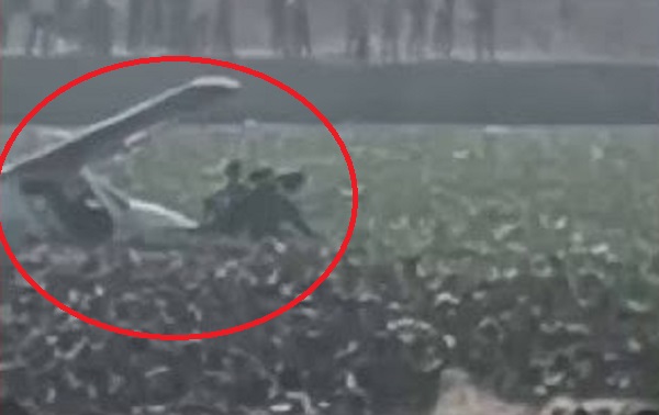 ਪ੍ਰਯਾਗਰਾਜ 'ਚ ਫੌਜੀ ਜਹਾਜ਼ ਕ੍ਰੈਸ਼ ! ਰੈਸਕਿਊ ਆਪਰੇਸ਼ਨ ਜਾਰੀ