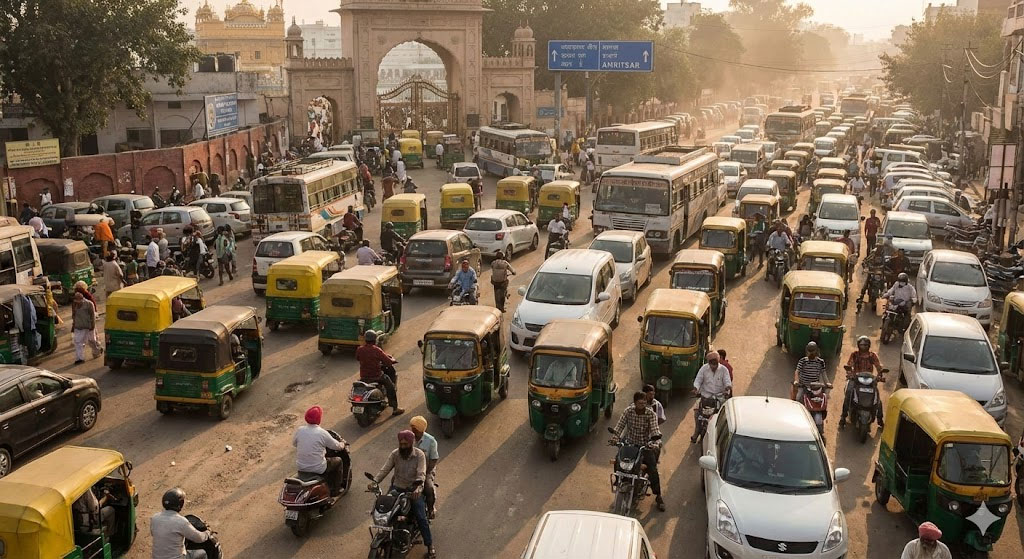 VVIP ਮੂਵਮੈਂਟ ਨੇ ਜਾਮ ਕਰ''ਤਾ ਅੰਮ੍ਰਿਤਸਰ, ਐਂਬੂਲੈਂਸਾਂ ਵੀ ਫਸੀਆਂ