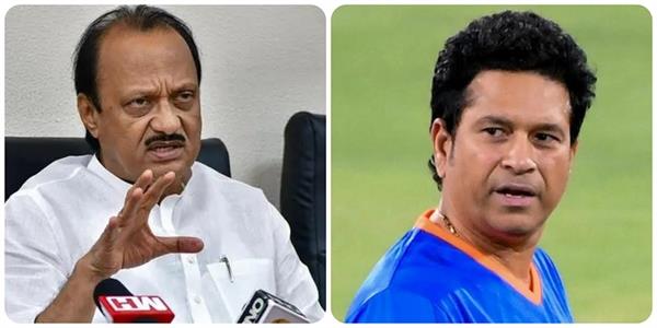 sachin tendulkar expressed grief over the death of deputy cm ajit pawar