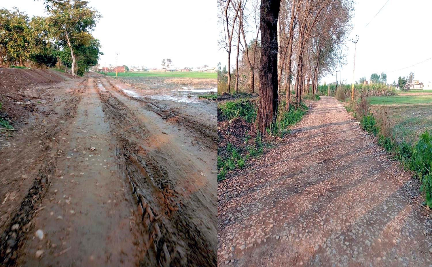 ਹੜ੍ਹਾਂ ਕਾਰਨ ਸਰਹੱਦੀ ਖੇਤਰ ਦੀਆਂ ਟੁੱਟੀਆਂ ਸੜਕਾਂ ਦੀ ਸਰਕਾਰ ਨਹੀਂ ਲੈ ਰਹੀ ਸਾਰ, ਲੋਕ ਪ੍ਰੇਸ਼ਾਨ